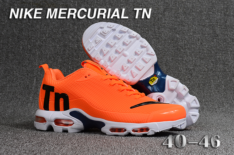 Nike Air Max Mercurial TN Orange Black White Shoes